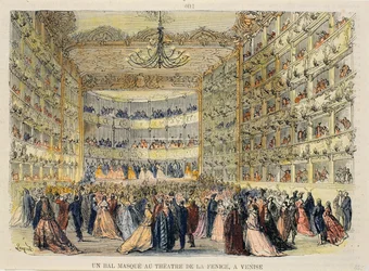 Bal masqué au Théâtre de la Fenice, Venise